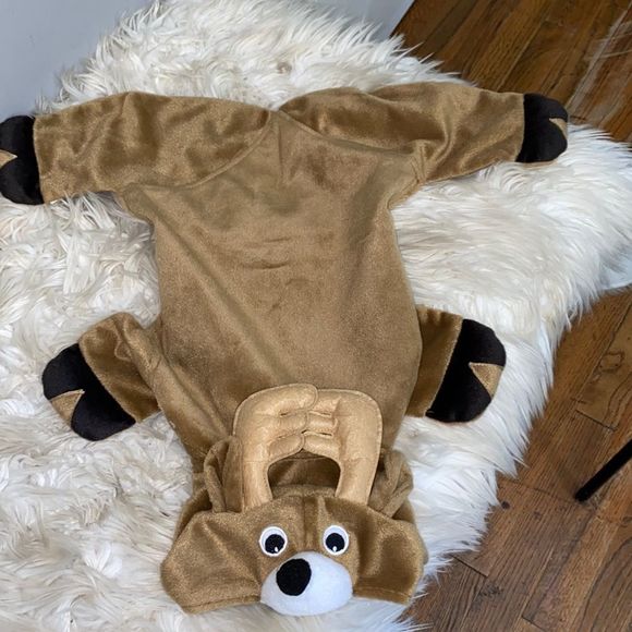 Other - Reindeer Deer Elk Dog Costume Antlers Hoofs Hoodie Coat